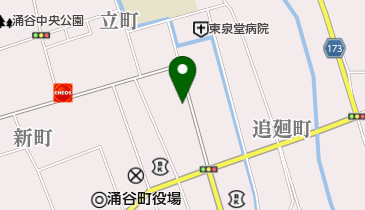 涌谷薬局の地図画像