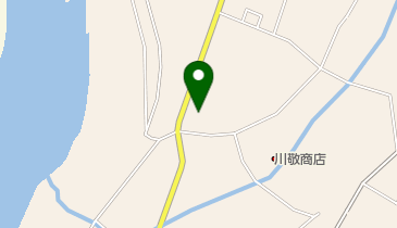 有限会社川名商店の地図画像