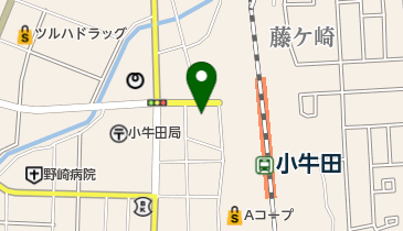 旭館の地図画像