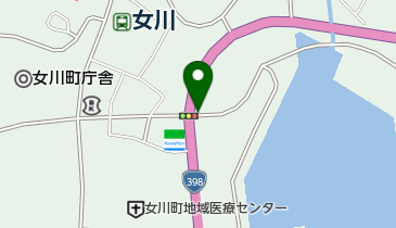 高七ふとん店の地図画像