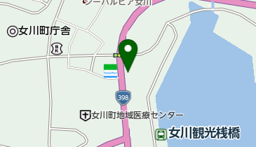 アオバ理容所の地図画像