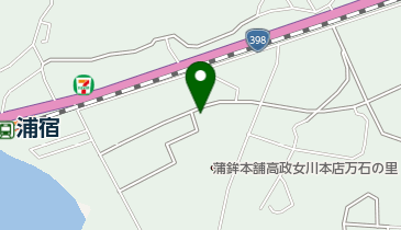 カットハウスブラウンの地図画像