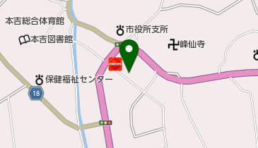 千葉六商店の地図画像