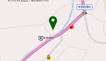 大槻自動車修理工場の地図画像