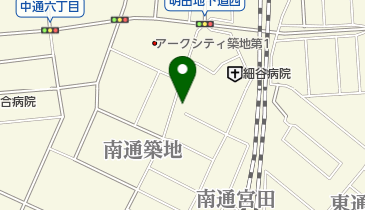 皇漢堂鍼灸院の地図画像