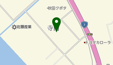 有限会社アスカ物流の地図画像