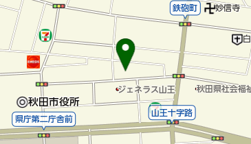 有限会社秋田県映画センターの地図画像
