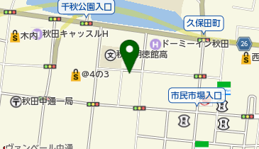高島加寿子運命相談所の地図画像