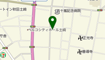 最八商店の地図画像