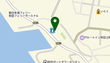 東日本療術学院秋田校の地図画像