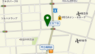 リラクゼーションアクアの地図画像