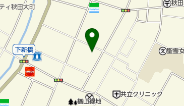 秋田銀行 秋田銀行研修センター如学館の地図画像