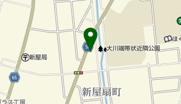 新屋クリーニング店の地図画像