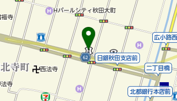 新日本空調株式会社秋田営業所の地図画像