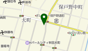 ノエビア秋田中部販社の地図画像