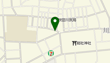 メナード化粧品秋田牛島代行店の地図画像