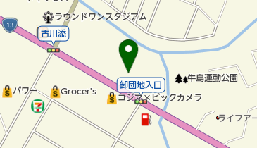 田口嬉一商店の地図画像