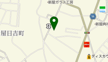 森九商店の地図画像