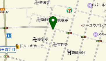 西敬寺の地図画像