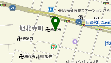 西法寺の地図画像