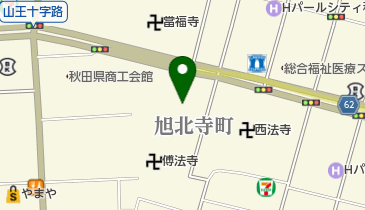 法華寺の地図画像