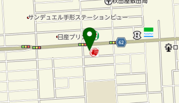 デュプロ株式会社秋田営業所の地図画像