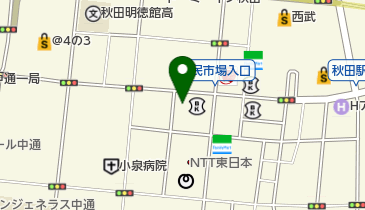 大和証券株式会社秋田支店の地図画像