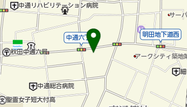 有限会社秋田三七三共同ビル事業部の地図画像