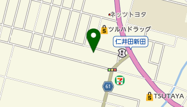 秋田県神社庁の地図画像
