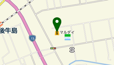 株式会社マルダイの地図画像