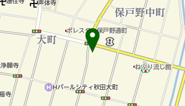 有限会社秋田中央生花の地図画像