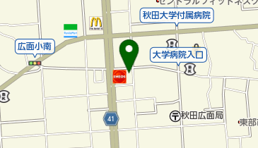 高田整骨院の地図画像