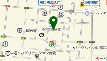 上村鮮魚店の地図画像