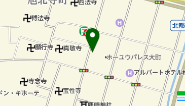 高福畳商店の地図画像