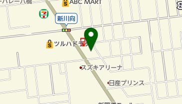 秋田田中鋼建株式会社の地図画像