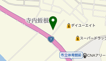 株式会社カネキカナカオ秋田営業所の地図画像