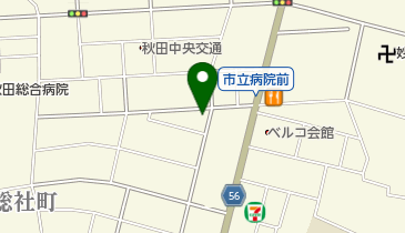 有限会社秋田工社の地図画像