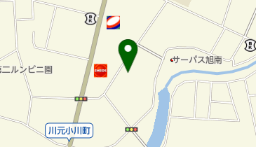 砂原動物病院の地図画像