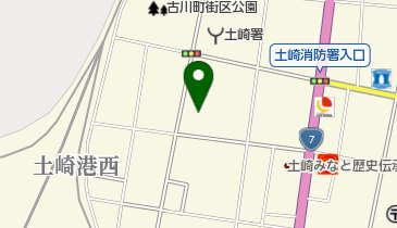 港バッティングドームの地図画像