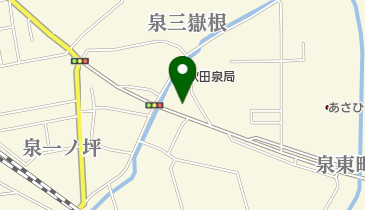 美容室詩季 泉店の地図画像