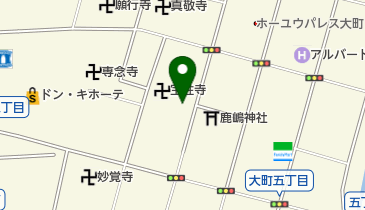 美容室ソフィアの地図画像