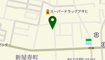 蘭美容室の地図画像