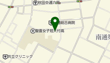 中通健康クリニックの地図画像