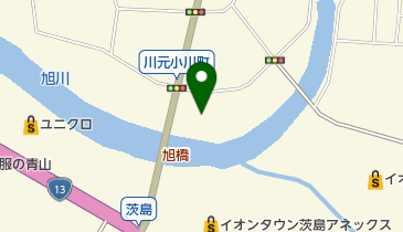 信太小鳥店の地図画像