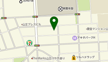 東日本建設業保証株式会社秋田支店の地図画像