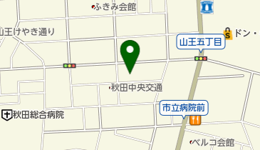 弐萬圓堂 山王店の地図画像