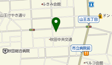 県民共済紳士服プラザの地図画像