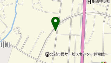 藍夢理容室の地図画像