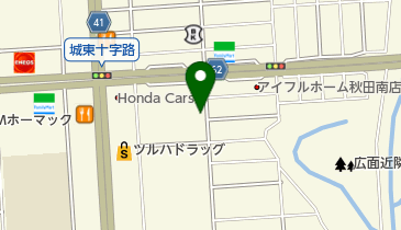 えのもと散髪屋の地図画像