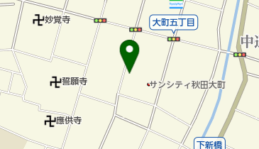 川口床屋の地図画像